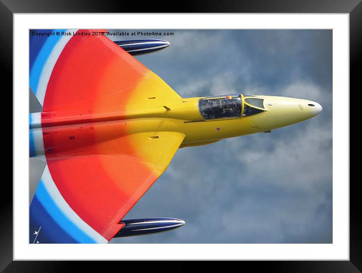 Miss Demeanour Framed Mounted Print by Rick Lindley
