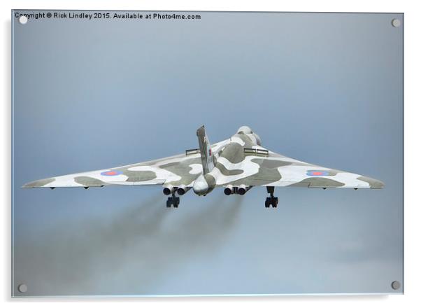  Vulcan XH558 Acrylic by Rick Lindley