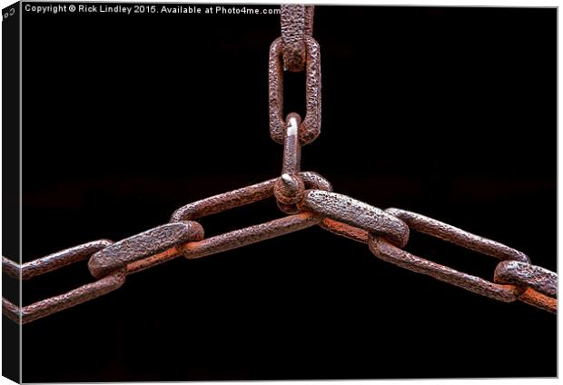  The Chain Canvas Print by Rick Lindley