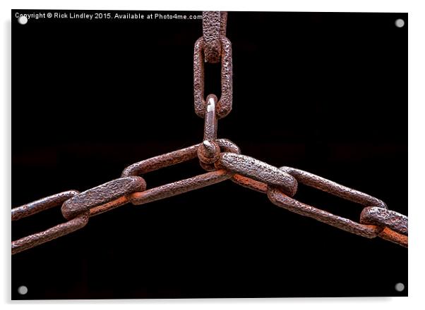 The Chain Acrylic by Rick Lindley