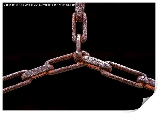  The Chain Print by Rick Lindley
