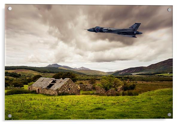 Avro Vulcan Acrylic by Sam Smith