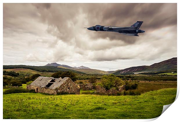 Avro Vulcan Print by Sam Smith