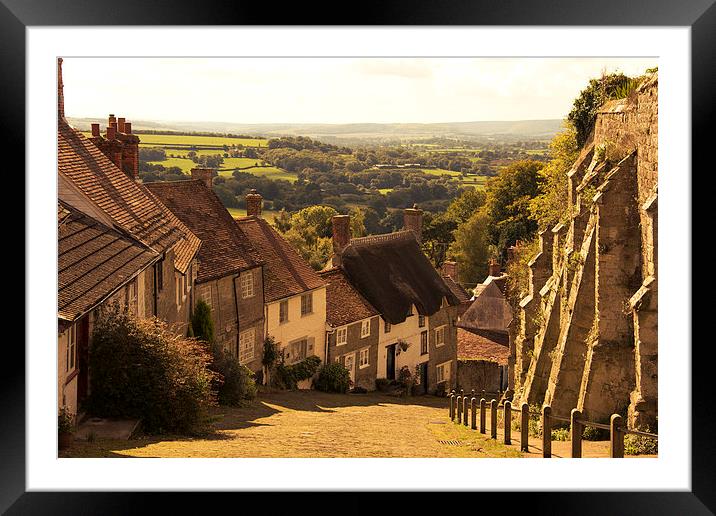 Golden Hill  Framed Mounted Print by Rob Hawkins