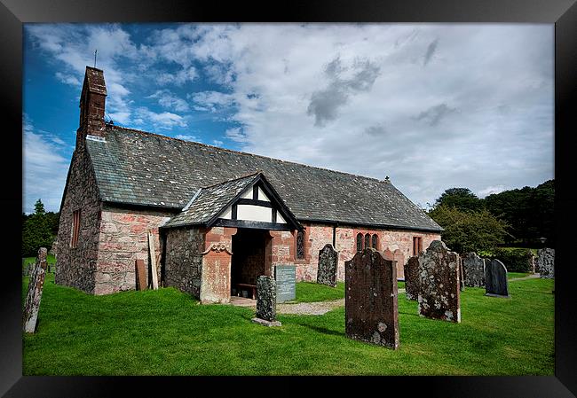  St Catherine's Church, Boot, Eskdale Framed Print by Jacqi Elmslie