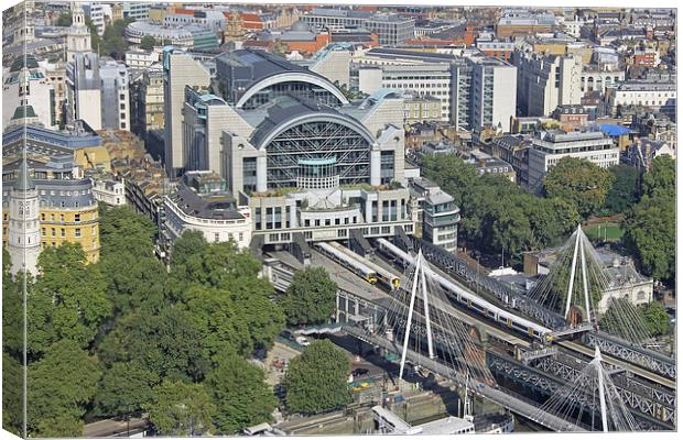 Charing Cross Station Canvas Print by Tony Murtagh