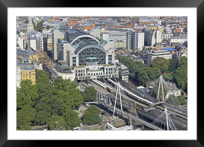 Charing Cross Station Framed Mounted Print by Tony Murtagh