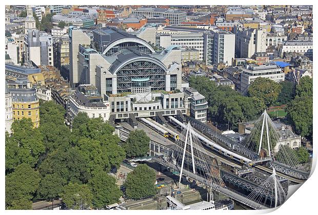 Charing Cross Station Print by Tony Murtagh