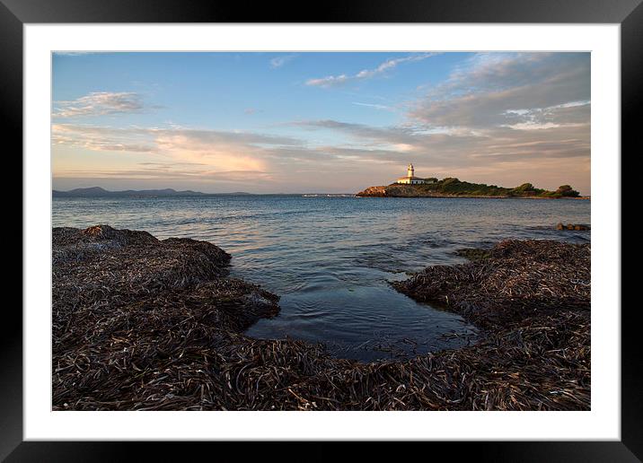  Alcanada lighthouse Framed Mounted Print by Rory Trappe