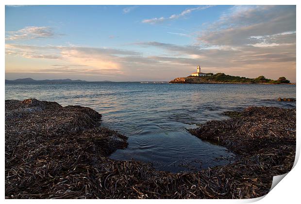  Alcanada lighthouse Print by Rory Trappe