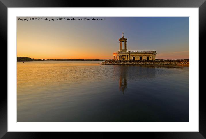  Normanton Church  Framed Mounted Print by R K Photography