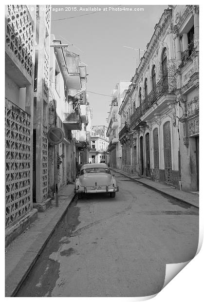  Old Havana Print by Brian Fagan