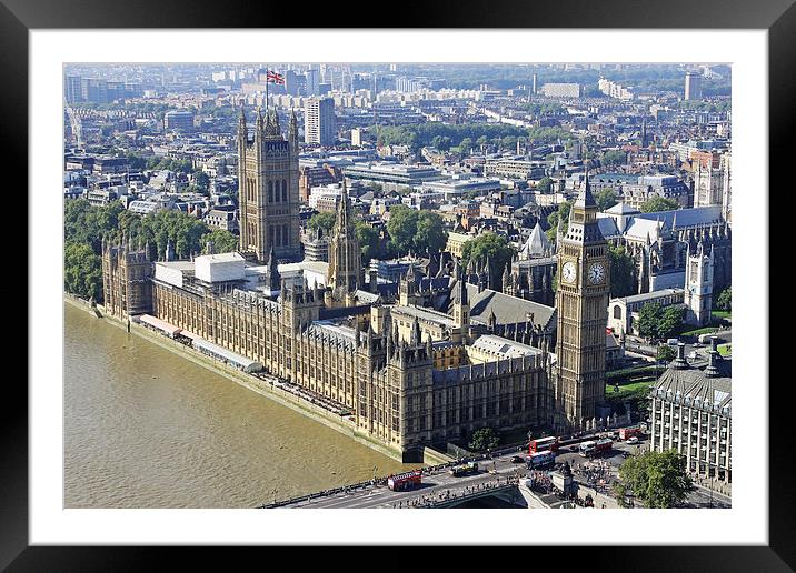 Houses of Parliament   Framed Mounted Print by Tony Murtagh