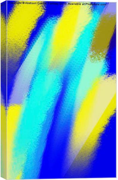  Abstract Pop Art Flames Canvas Print by Abstract  Fractal Fantasy