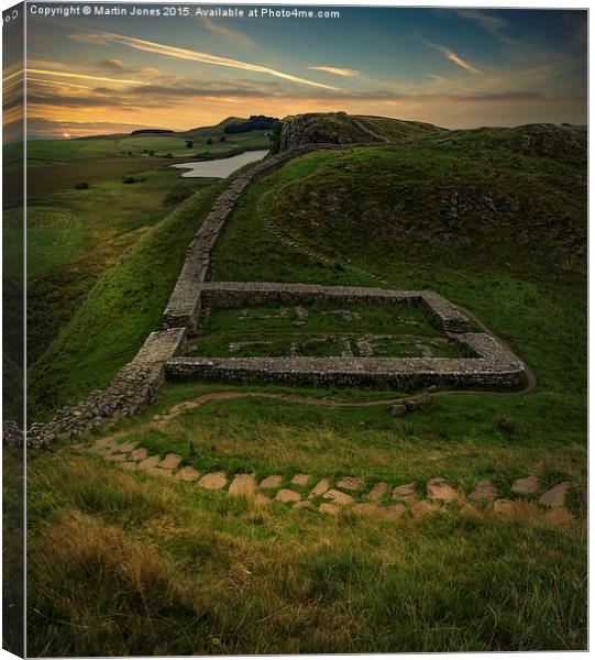 Steel Rigg Sunset Canvas Print by K7 Photography