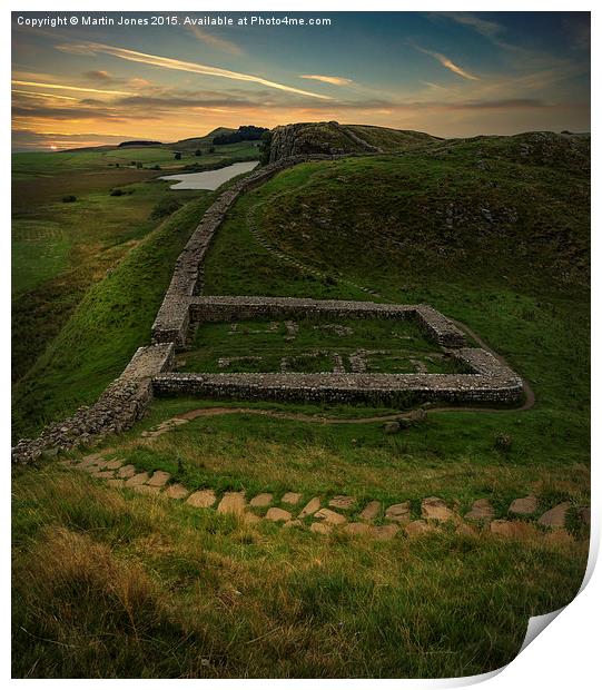  Steel Rigg Sunset Print by K7 Photography