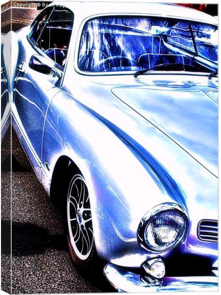  Volkswagen VW Vintage Sports Car Canvas Print by Brian  Raggatt