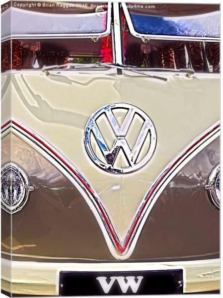  Volkswagen VW Camper Van Canvas Print by Brian  Raggatt