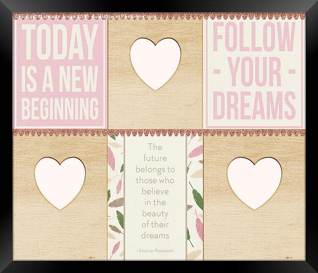  Today is a new beginning  Framed Print by Heaven's Gift xxx68