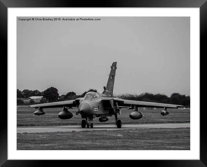  RAF Tornado Framed Mounted Print by Chris Bradley