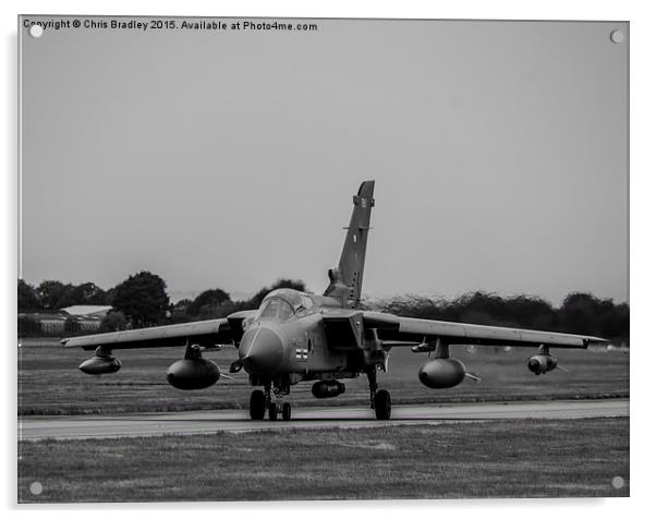 RAF Tornado Acrylic by Chris Bradley