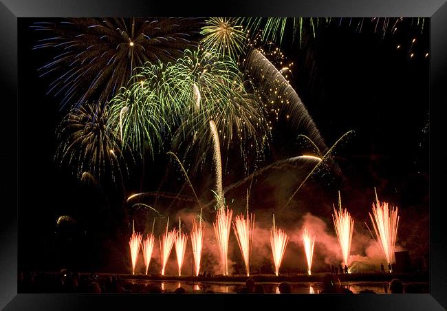 Firework Competition Framed Print by Charlie Gray LRPS