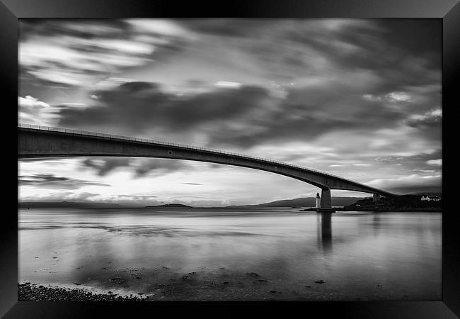 The Skye Bridge Framed Print by Derek Beattie