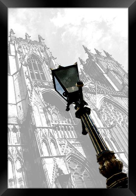 York Minster Framed Print by john joyce