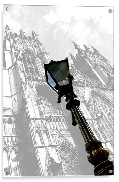 York Minster Acrylic by john joyce