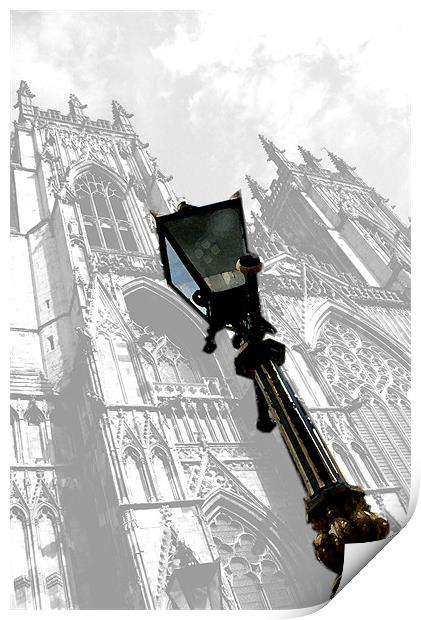 York Minster Print by john joyce