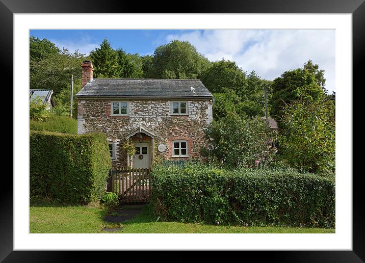 Bumble Hole Cottage Framed Mounted Print by Gary Kenyon