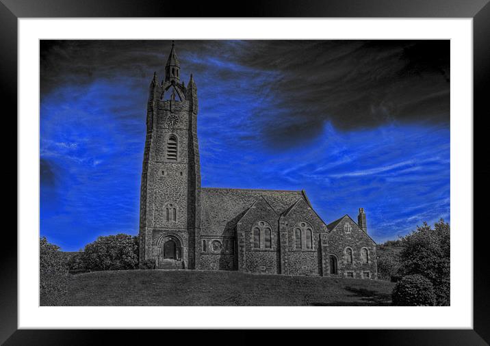 The Church Framed Mounted Print by Tommy Reilly