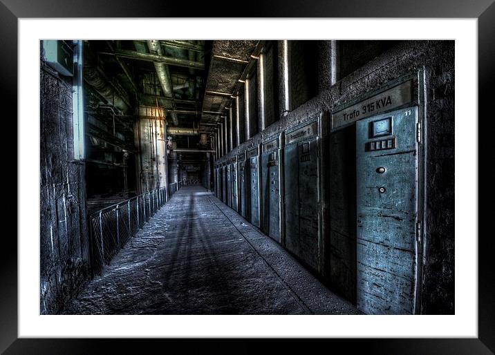  Long and dark Framed Mounted Print by Nathan Wright
