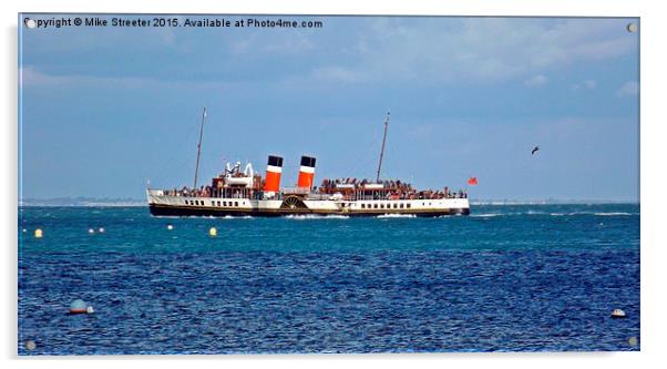  PS Waverley Acrylic by Mike Streeter