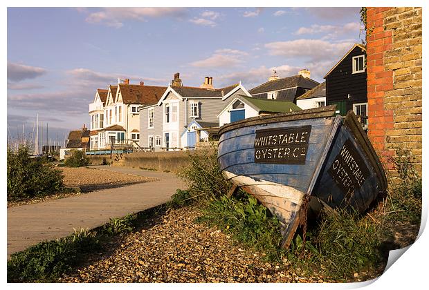 Whitstable Oyster Co Print by Ian Hufton