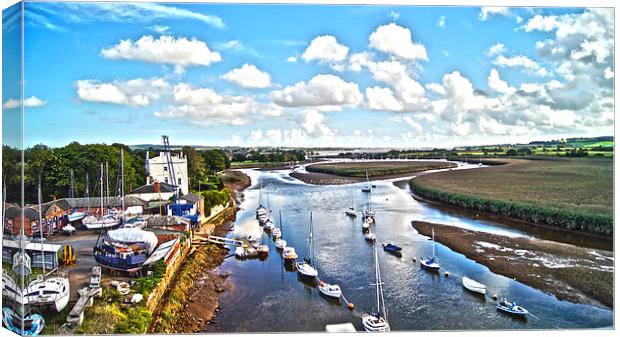 river ex Canvas Print by keith sutton