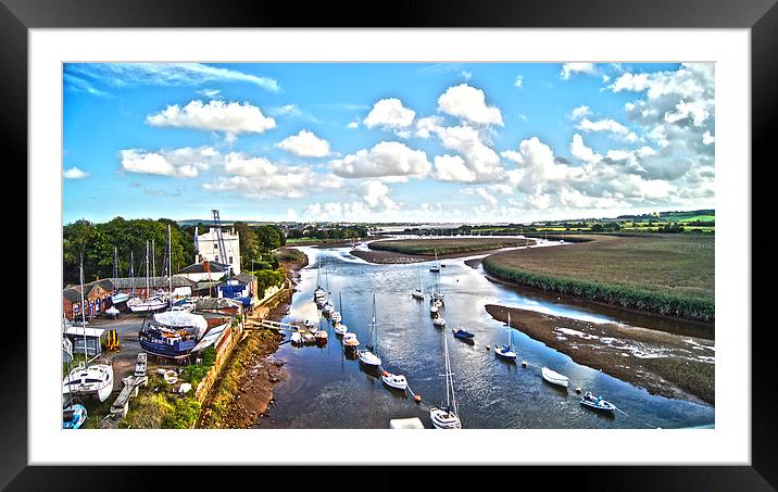  river ex Framed Mounted Print by keith sutton