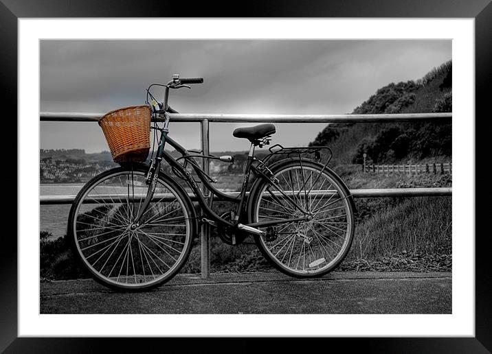 Bicycle Framed Mounted Print by C.C Photography