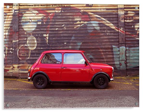  Classic Mini Acrylic by David Kirrane