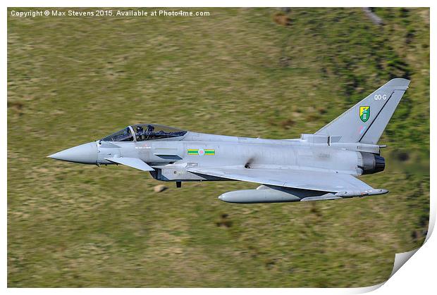  Typhoon FGR4 Low Level Print by Max Stevens