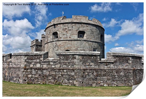  Pendennis Cornwall Print by Terri Waters