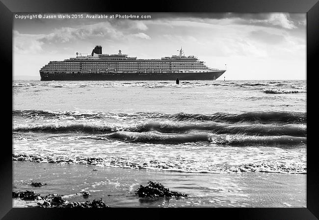 Queen Victoria departing Liverpool Framed Print by Jason Wells