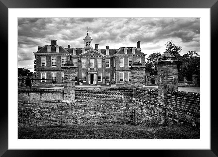 Hanbury Hall Worcestershire Framed Mounted Print by Gary Kenyon