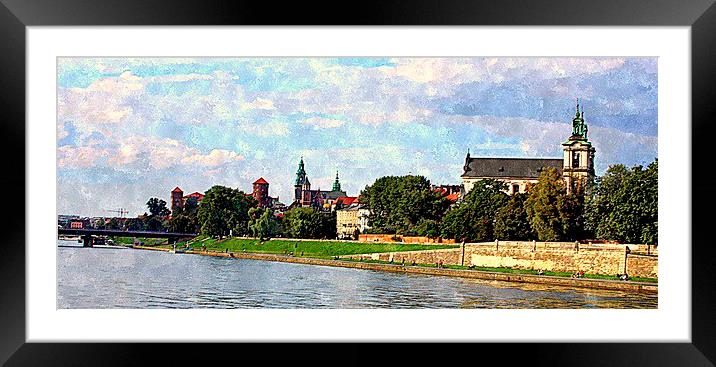  krakow,poland  Framed Mounted Print by dale rys (LP)