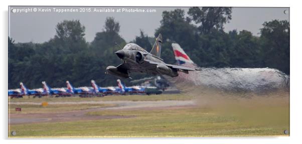  Mirage 2000 Take Off Acrylic by Kevin Tappenden