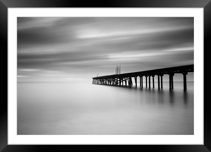 Pier of Dreams Framed Mounted Print by Rick Bowden