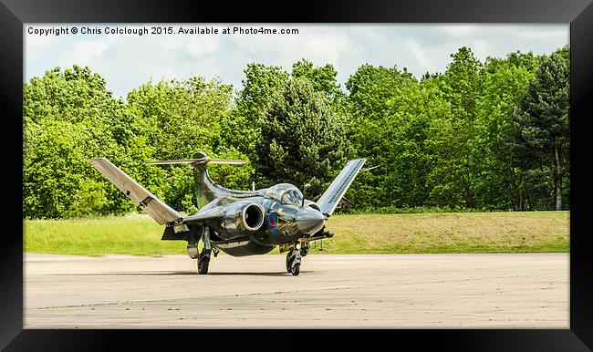  Buccaneer Folding Wings Framed Print by Chris Colclough