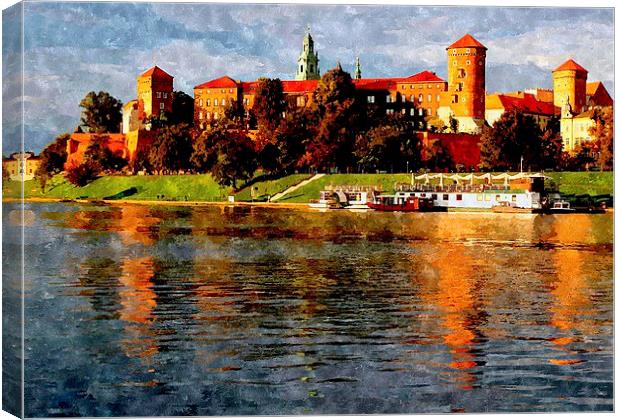  wawel castle,krakow,poland  Canvas Print by dale rys (LP)