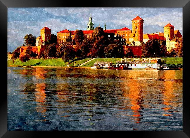  wawel castle,krakow,poland  Framed Print by dale rys (LP)