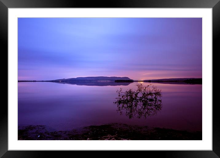 Dawn at Loch Leven Framed Mounted Print by Stuart Jack
